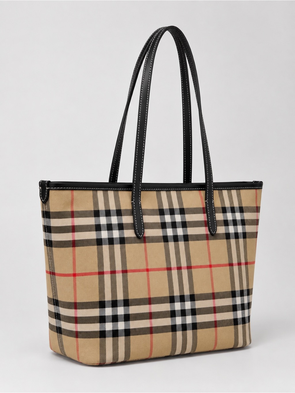 Burberry Archive Beige Check Tote Bag